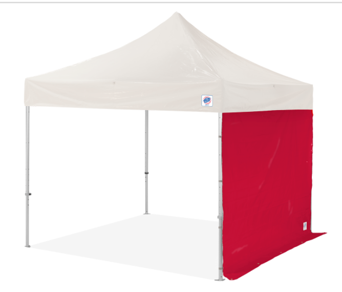 Zijwand Partytent rood