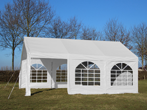 Witte Partytent 3m x 6m
